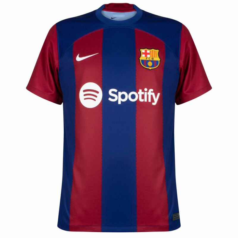 Men's Replica Nike Barcelona Home Jersey 23/24