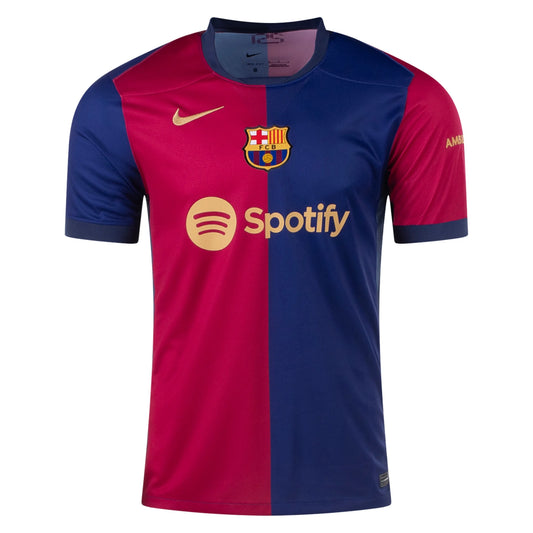 Youth Replica Nike Barcelona Home Jersey 24/25