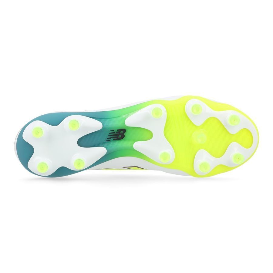 New Balance 442 Elite Knit Fg V3 Firm Ground-  White/Blue/Green