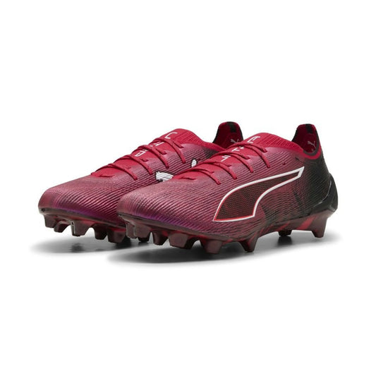 Puma Ultra 6 Ultimate FG/AG Firm Ground Soccer Cleat - Black fast/ Red fire