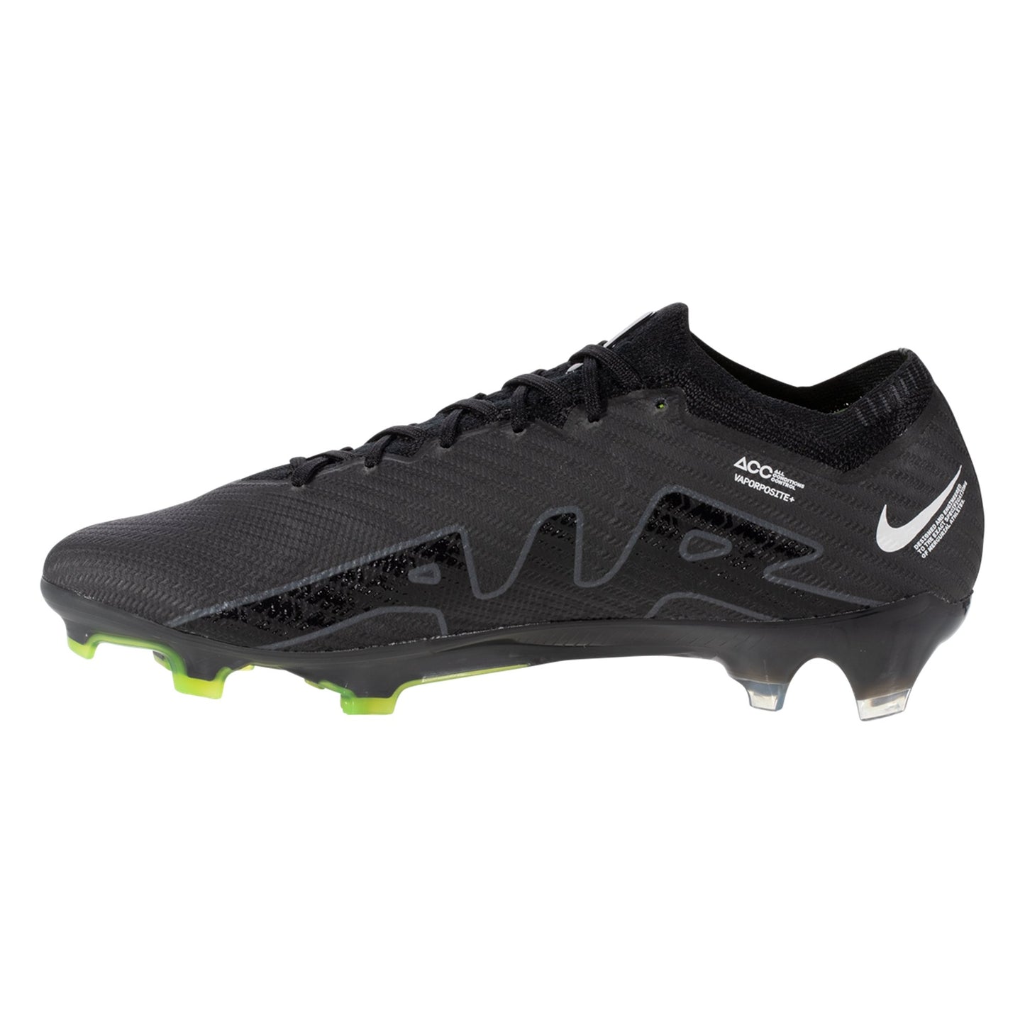 Nike Air Zoom Mercurial Vapor 15 Elite FG Firm Ground Soccer Cleat Black/Dark Smoke Grey/Summit White/Bright Crimson