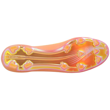 adidas F50 Elite Messi FG Firm Ground Soccer Cleats- Ice Tangerine / Gold Metallic / Pure Tangerine