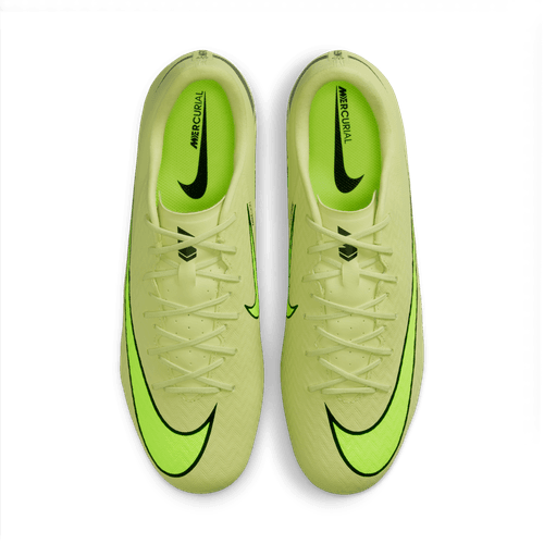 Nike Air Zoom Mercurial Vapor 16 Academy FG Firm Ground Soccer Cleats- Limelight/Volt-Hyper Crimson