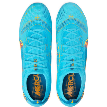 Nike Mercurial Vapor 14 Elite FG Firm Ground Soccer Cleat - Chlorine Blue/Laser Orange/Marina/Bright Crimson