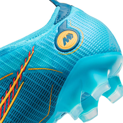 Nike Mercurial Vapor 14 Elite FG Firm Ground Soccer Cleat - Chlorine Blue/Laser Orange/Marina/Bright Crimson