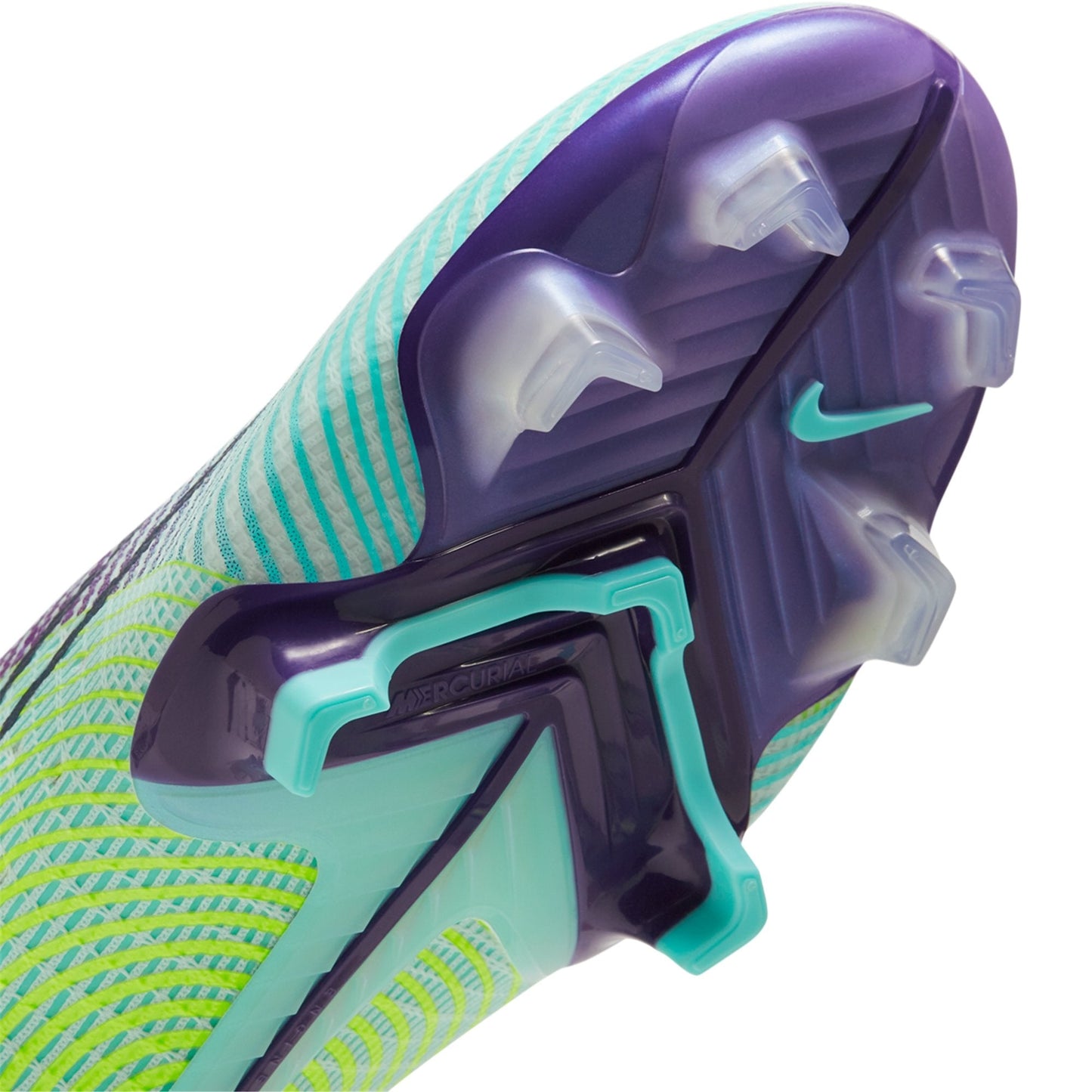 Nike Mercurial Dream Speed 5 Superfly 8 Elite FG Soccer Cleat - Barely Green/Volt/Electro Purple/Aurora Green/Dark Obsidian