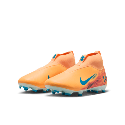 Nike Junior Zoom Mercurial Superfly 10 Academy FG Soccer Shoes - Melon/tint