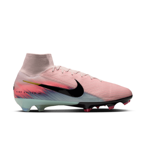 Nike United Mercurial Superfly 10 Elite FG Firm Ground Soccer Cleat- Silt Red/Racer Blue