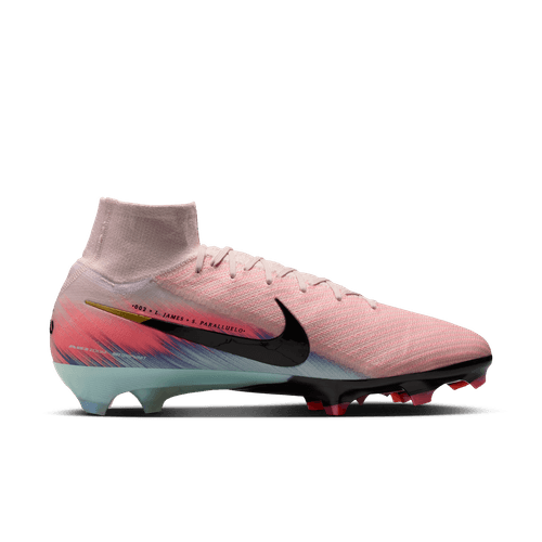 Nike United Mercurial Superfly 10 Elite FG Firm Ground Soccer Cleat- Silt Red/Racer Blue