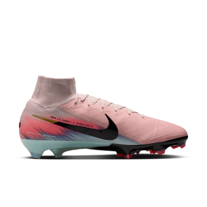 Nike United Mercurial Superfly 10 Elite FG Firm Ground Soccer Cleat- Silt Red/Racer Blue