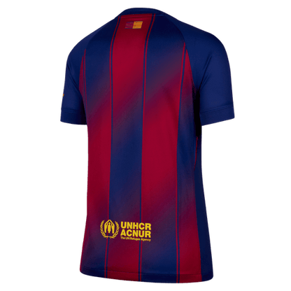FC Barcelona 2025/26 Stadium Home Women's Nike Dri-FIT Soccer Replica Jersey
