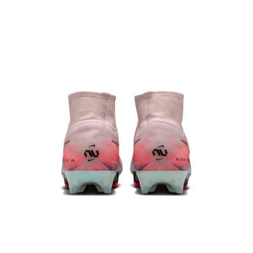 Nike United Mercurial Superfly 10 Elite FG Firm Ground Soccer Cleat- Silt Red/Racer Blue