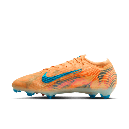 Nike Mercurial Vapor 16 Elite "Kylian Mbappé" Firm-Ground Low-Top Soccer Cleats -Melon Tint/Neo Torqu-Igloo