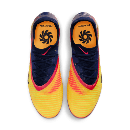 Nike Phantom 6 360 Elite EH FG Firm Ground Soccer Cleats - Laser Orange/ Lemon Venom-Blue Void
