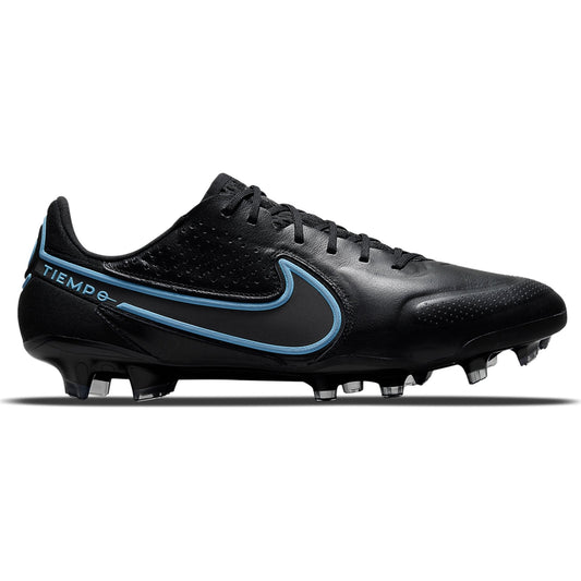 Nike Tiempo Legend 9 Elite FG Firm Ground Soccer Cleat -  Black/Black