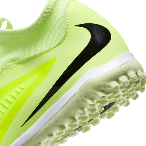 Nike Junior Phantom 6 High Academy TF Turf Soccer Cleats - Hyper Crimson