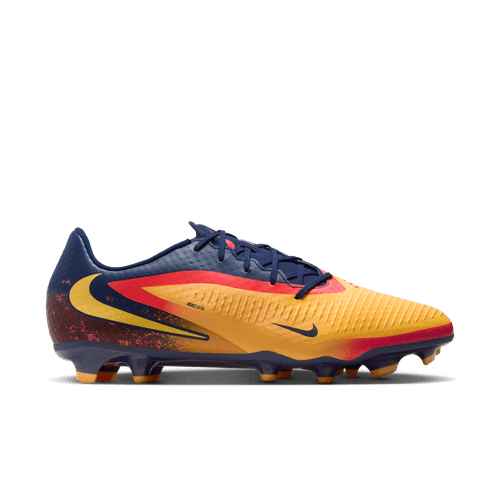Nike Phantom 6 Low Academy FG "Erling Haaland" Firm Ground Soccer Cleats- Laser Orange/Lemon Venom/Blue Void