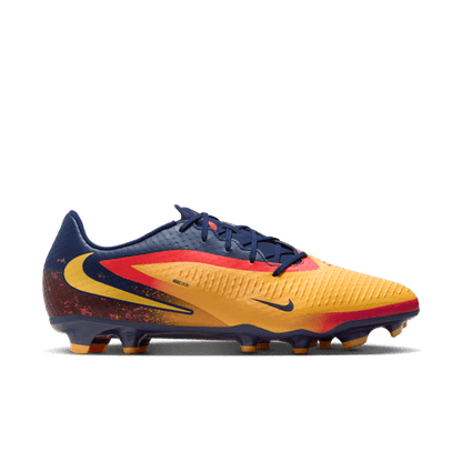 Nike Phantom 6 Low Academy FG "Erling Haaland" Firm Ground Soccer Cleats- Laser Orange/Lemon Venom/Blue Void