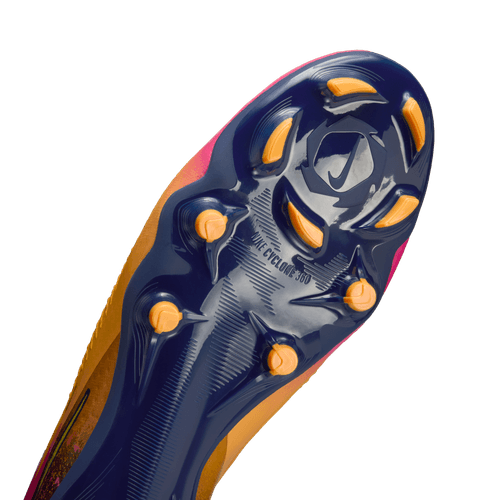 Nike Phantom 6 Low Academy FG "Erling Haaland" Firm Ground Soccer Cleats- Laser Orange/Lemon Venom/Blue Void