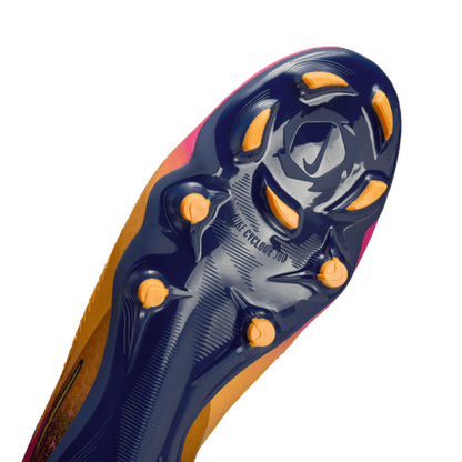 Nike Phantom 6 Low Academy FG "Erling Haaland" Firm Ground Soccer Cleats- Laser Orange/Lemon Venom/Blue Void