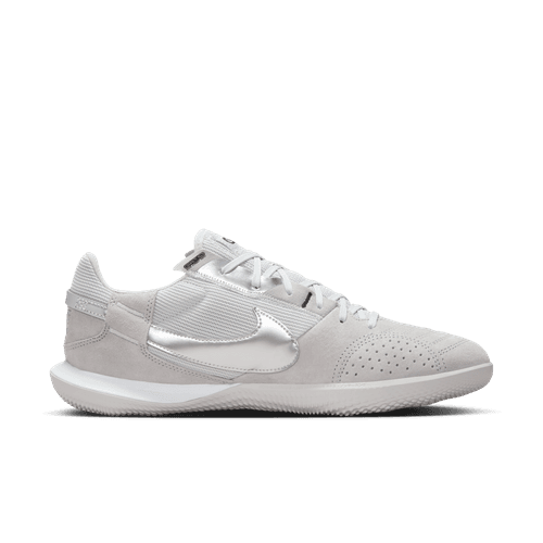 Jr Nike StreetGato Indoor Soccer Shoe- Grey/Silver
