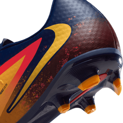 Nike Phantom 6 Low Academy FG "Erling Haaland" Firm Ground Soccer Cleats- Laser Orange/Lemon Venom/Blue Void