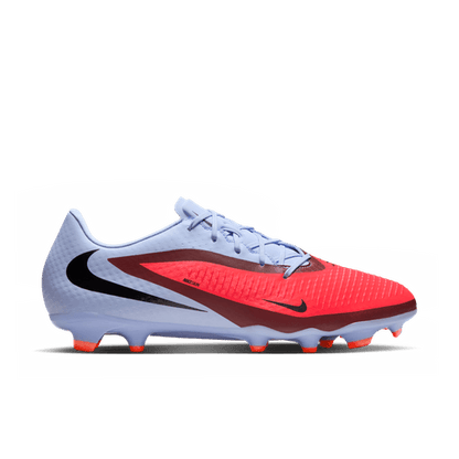Nike Phantom 6 Low Academy FG/MG Soccer Cleat - Royal Tint/ Bright Crimson