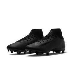 Nike Air Zoom Mercurial Superfly 10 Academy FG/MG Soccer Cleat - Black/ Black Jungle