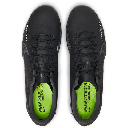 Nike Zoom Vapor 15 Academy TF Turf Soccer Shoes - Black/Grey/SummitWhite/Volt