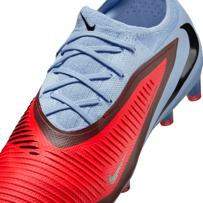 Nike Phantom 6 Low Pro FG/MG Soccer Cleat - Royal Tint/ Bright Crimson