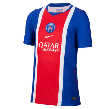 Nike Youth Paris Saint German Replica Home Jersey 2026 - Old Royal / White/ University Red