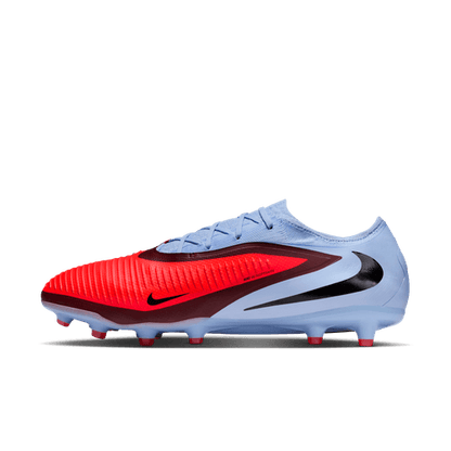 Nike Phantom 6 Low Pro FG/MG Soccer Cleat - Royal Tint/ Bright Crimson