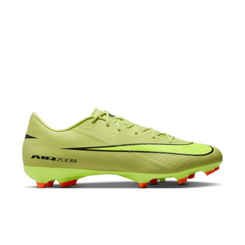 Nike Air Zoom Mercurial Vapor 16 Academy FG Firm Ground Soccer Cleats- Limelight/Volt-Hyper Crimson