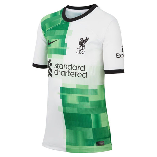 Kid's Replica Nike Liverpool Away Jersey 23/24