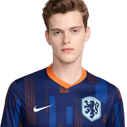 Men's Nike Dri-FIT Soccer Netherlands 2024 Replica Away Jersey
