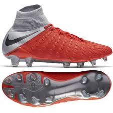 HyperVenom 3 Elite DF FG - LT Crimson/ MTLC Dark Grey