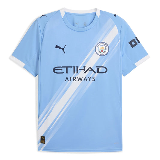 Kid's Replica Puma Manchester City Home Jersey 2025/26
