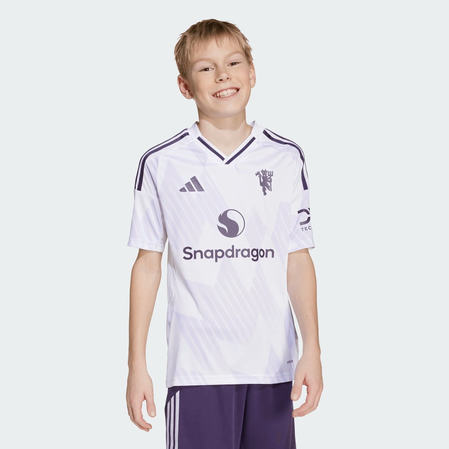 Kid's Replica adidas Manchester United Away Jersey 25/26