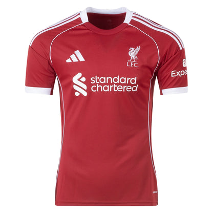 Men's Replica adidas Liverpool Home Jersey 25/26