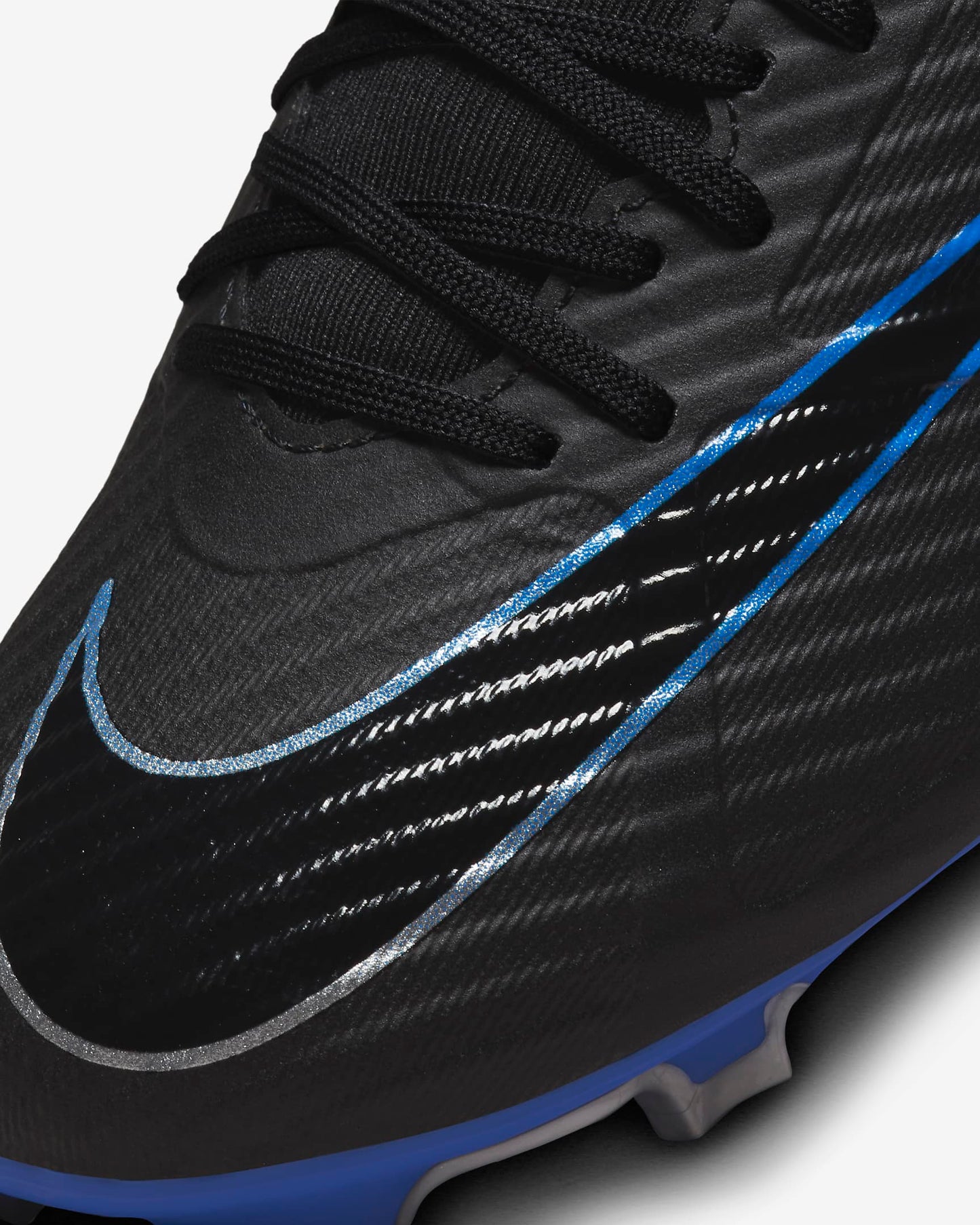 Nike Air Zoom Superfly 9 Academy FG/MG Soccer Cleat - Black/Hyper Royal/Chrome