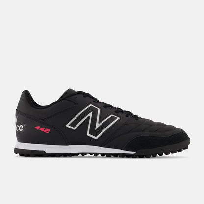 New Balance 442 V2 Team TF Turf Soccer Cleats- Black/White