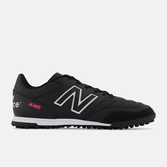 New Balance 442 V2 Team TF Turf Soccer Cleats- Black/White
