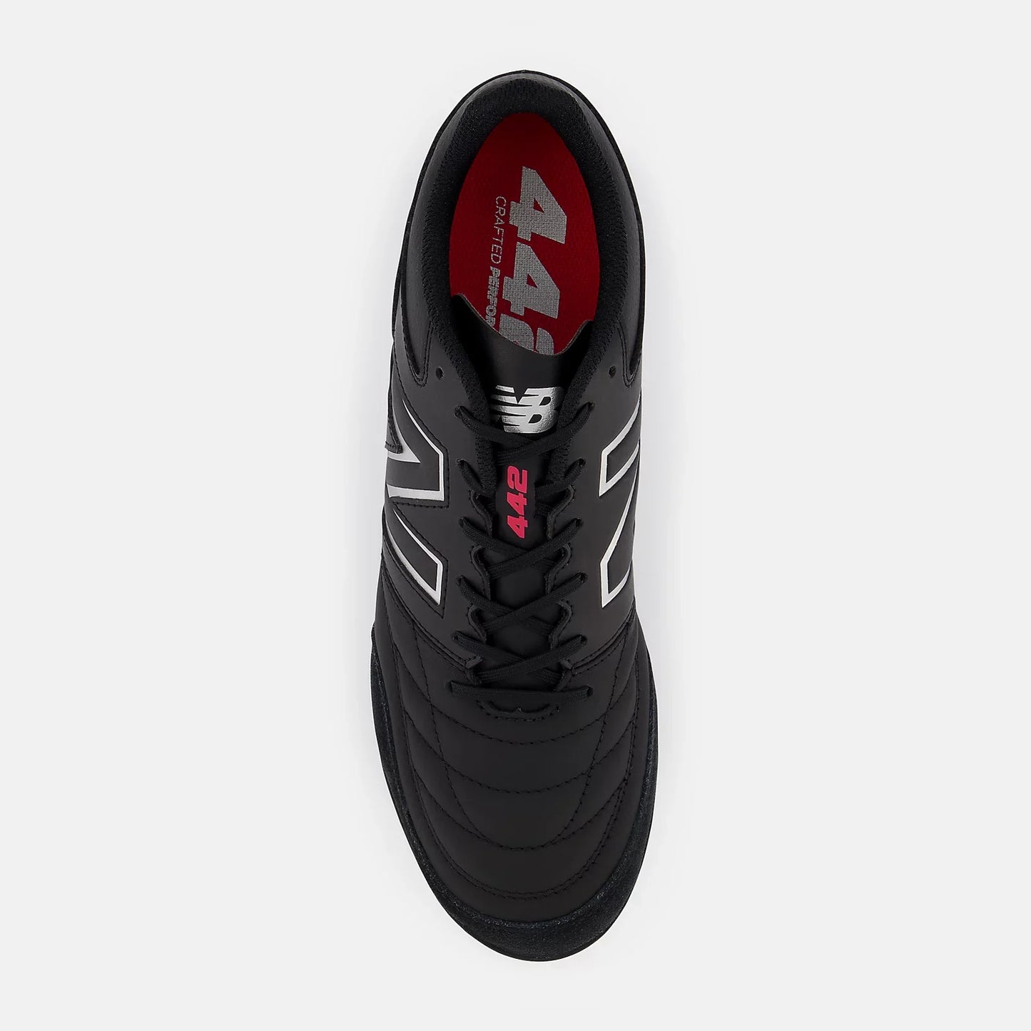 New Balance 442 V2 Team TF Turf Soccer Cleats- Black/White