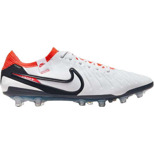 Nike Legend 10 Elite AG Artificial-Grass Soccer Cleat - White/Bright Crimson/Black