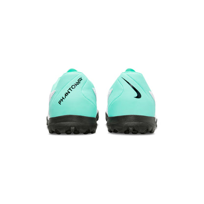 Nike Junior Phantom GX TF Turf Soccer Cleat - Hyper Turquoise/Fuchsia Dream/Black/White