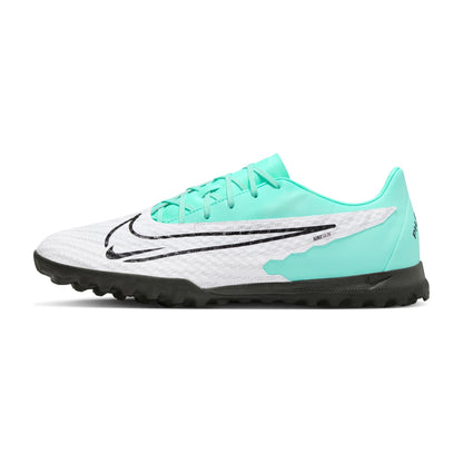 Nike Junior Phantom GX TF Turf Soccer Cleat - Hyper Turquoise/Fuchsia Dream/Black/White