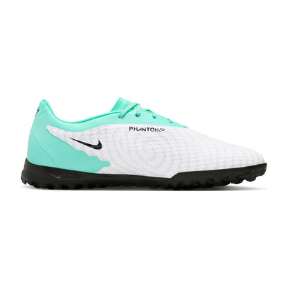 Nike Junior Phantom GX TF Turf Soccer Cleat - Hyper Turquoise/Fuchsia Dream/Black/White