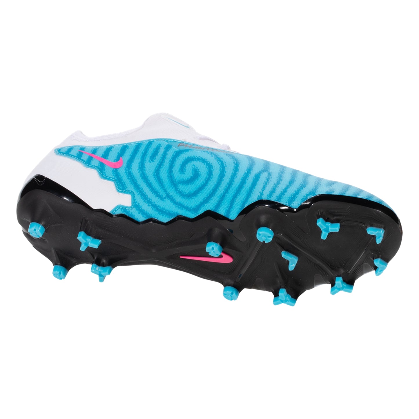 Nike Phantom GX Pro FG Firm Ground Soccer Cleats - Blue/Pink/White/Black