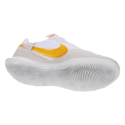 Nike StreetGato Indoor Soccer Shoe- Summit White / University Gold