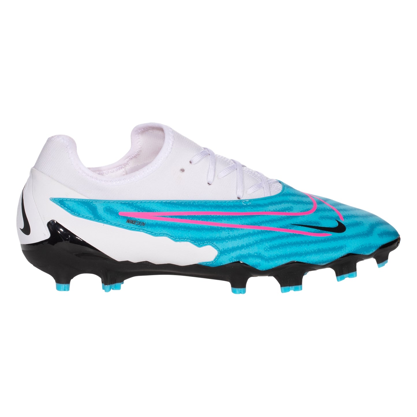 Nike Phantom GX Pro FG Firm Ground Soccer Cleats - Blue/Pink/White/Black